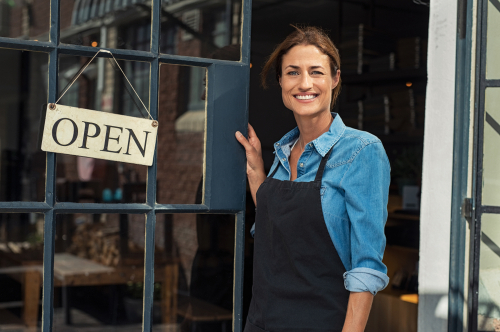 Women opening a new restaurant